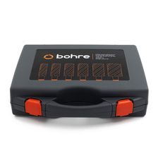 Набор сверл корончатых по металлу HSS Bohre штифт 6,34х103 25,27,29,31,33,35 мм х50 Weldon 19 - изображение 5