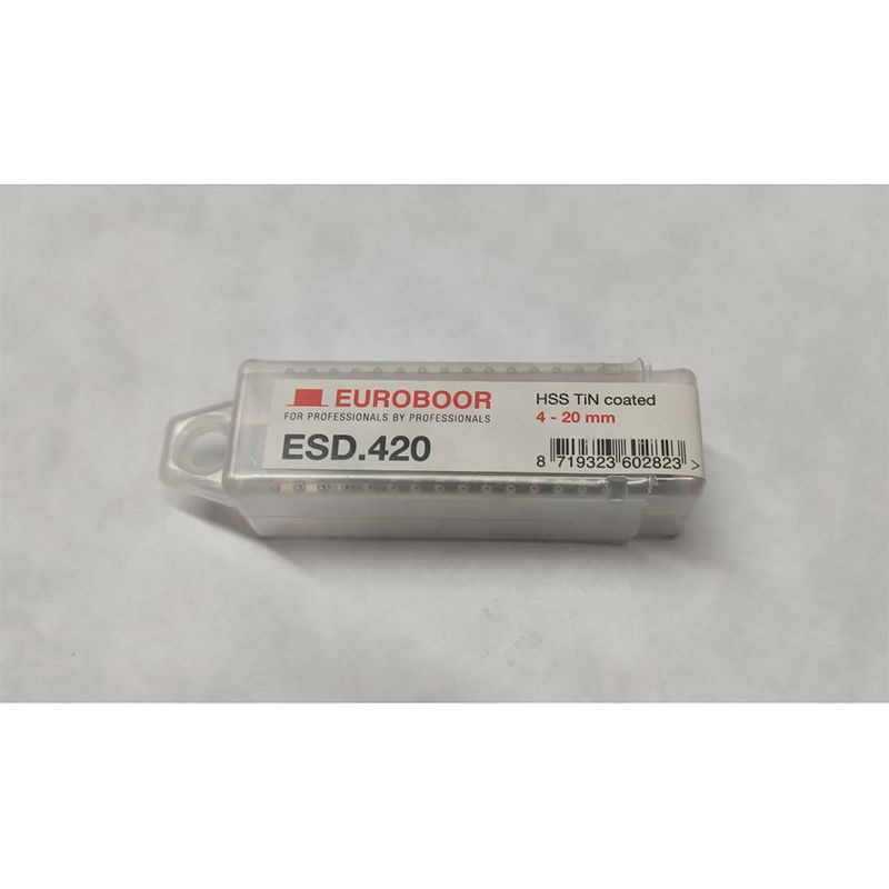 Ступенчатое сверло HSS-TiN d 4-20 мм - изображение 2