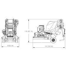 Тяжелая шлифовально-полировальная машина с аккумулятором HTG 680SP - изображение 4