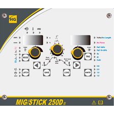 Сварочный полуавтомат HUGONG MIG/STICK 250D III (без горелки) - изображение 4