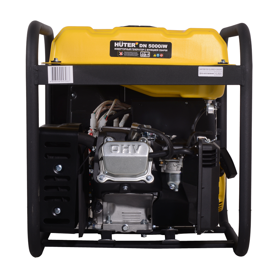 Генератор инверторный Huter DN 5000iW с функцией сварки - изображение 5
