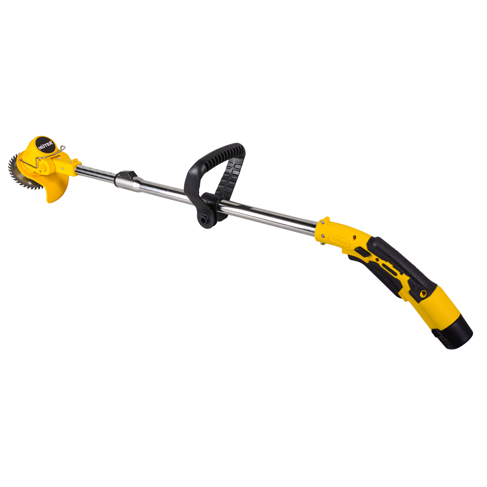 Триммер аккумуляторный Huter GET-12M-2Li в комплекте 2 АКБ и ЗУ - изображение 1