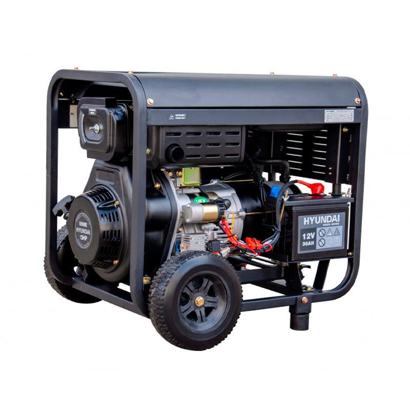 Дизельный генератор Hyundai DHY 8500LE-3 - изображение 3