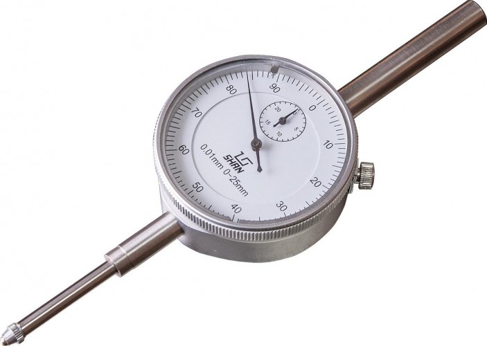 Индикатор часового типа SHAN ИЧ 0 - 25 0,01 с ушком 123779