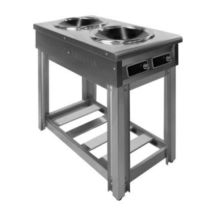 Индукция WOK OBOD/2 зоны, подставка - изображение 1