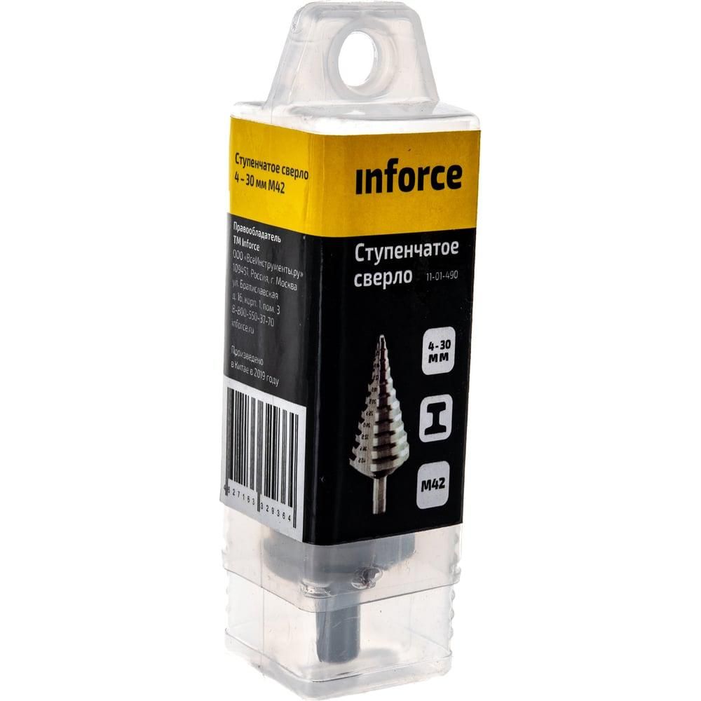 Ступенчатое сверло Inforce 11-01-490 - изображение 6