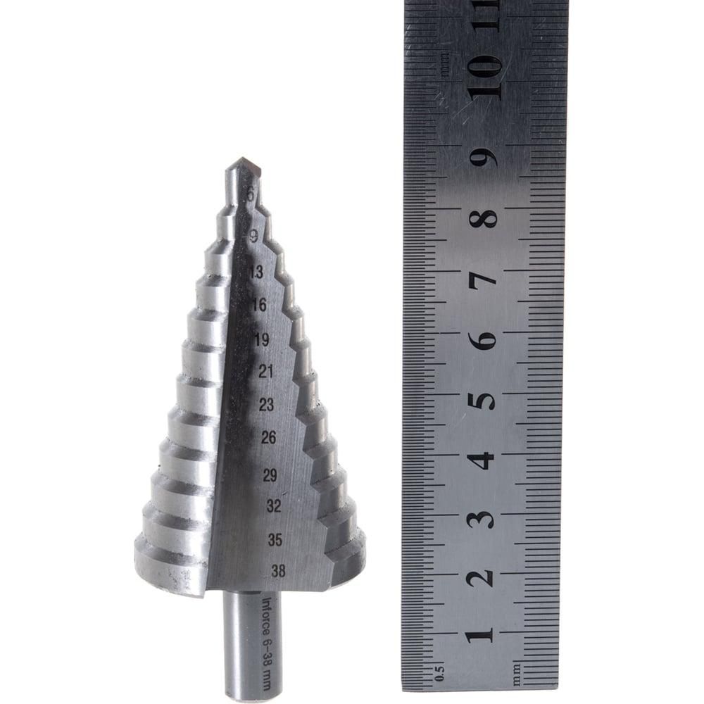 Ступенчатое сверло Inforce 11-01-493 - изображение 5