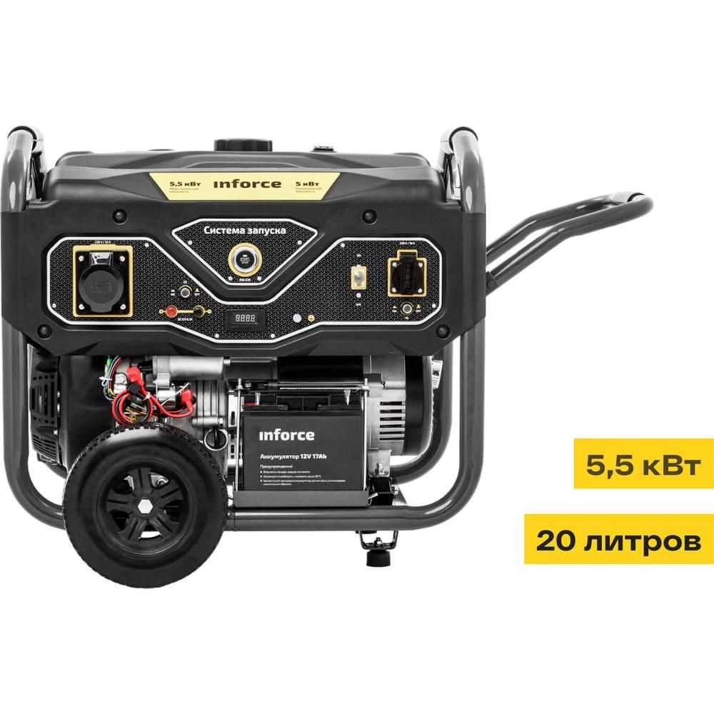 Бензиновый генератор Inforce GL 5500 - изображение 3
