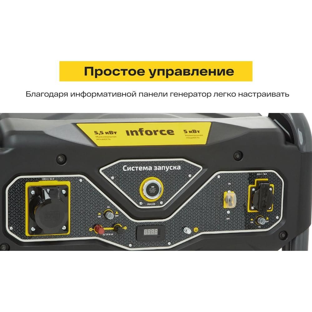 Бензиновый генератор Inforce GL 5500 - изображение 7