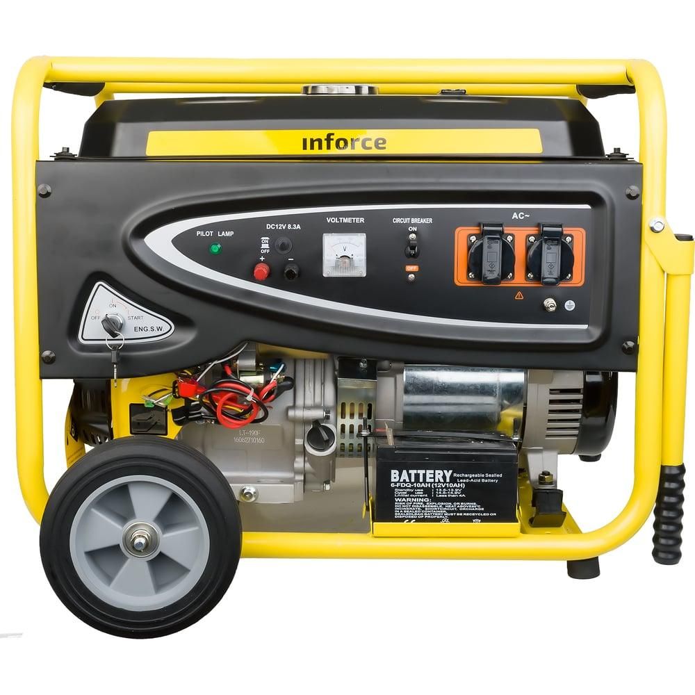 Бензиновый генератор Inforce IN8000E - изображение 4