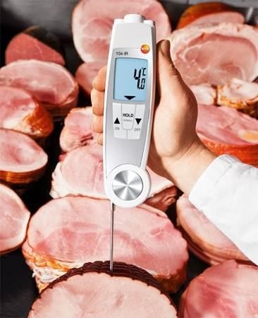 Инфракрасный термометр Testo 104-IR с проникающим зондом (водонепроницаемый) 0560 1040 - изображение 4