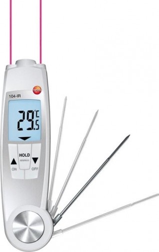 Инфракрасный термометр Testo 104-IR с проникающим зондом (водонепроницаемый) 0560 1040 - изображение 3