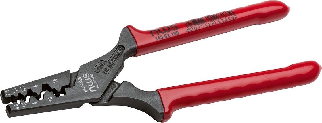 Инструмент для опрессовки кабельных наконечников NWS 143-62-190