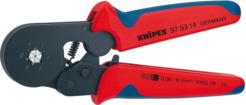 Инструмент для опрессовки кабельных наконечников KNIPEX 975314 KN-975314