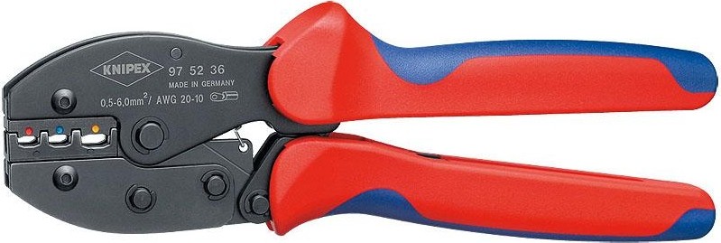Инструмент для опрессовки кабельных наконечников KNIPEX 975236 KN-975236