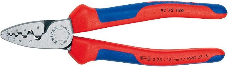 Инструмент для опрессовки концевых гильз KNIPEX 9772180 KN-9772180