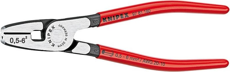Инструмент для опрессовки концевых гильз KNIPEX 9781180 KN-9781180
