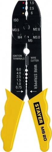 Инструмент для снятия изоляции STAYER MS-20 стриппер многофункциональный, 0.75-6 мм2, 2265-21_z01 - изображение 3