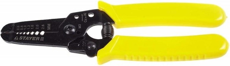 Инструмент для снятия изоляции STAYER PS-26 стриппер многофункциональный, 0.6-2.6 мм, professi 2265-17