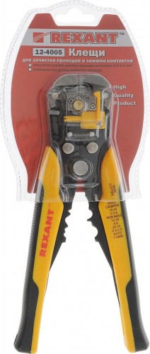 Инструмент для снятия изоляции REXANT HT-766 и обжима наконечников 12-4005 - изображение 3