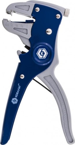 Инструмент для снятия изоляции Кобальт 246-470 клещи автоматические, 0.75-6.0 мм, 180 мм