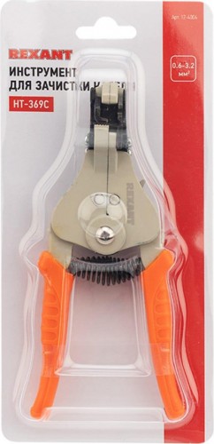 Инструмент для снятия изоляции REXANT HT-369C 12-4004 - изображение 4
