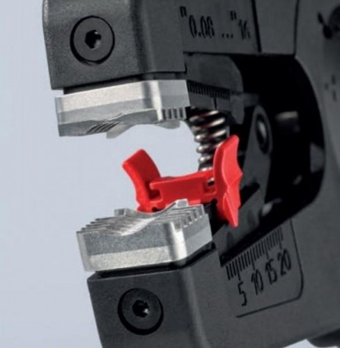 Инструмент для удаления изоляции автоматический KNIPEX PreciStrip16 1252195SB 195 мм KN-1252195SB - изображение 2