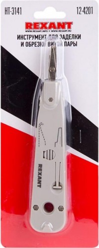 Инструмент для заделки и обрезки витой пары 110 REXANT HT-3141 12-4201 - изображение 2