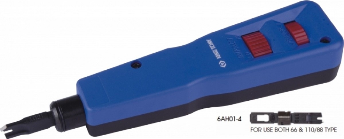 Инструмент для заделки проводов KING TONY 6AH14 тип 66 170 мм