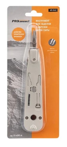 Инструмент для заделки витой пары Proconnect 12-4201-4 HT-314B, 110 - изображение 4