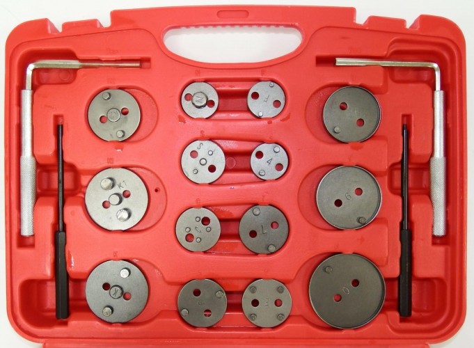 Инструмент сведения тормозных цилиндров AE&T TA-B1040 (37 предметов) - изображение 4