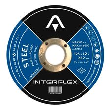Круг отрезной по металлу INTERFLEX 125x1,2x22 ,23 - изображение 2
