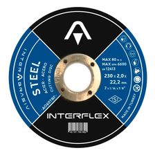 Круг отрезной по металлу INTERFLEX 230x2,0x22 ,23 - изображение 2