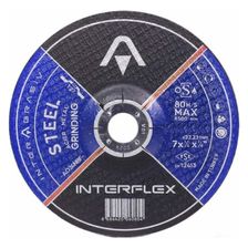 Круг зачистной по металлу INTERFLEX 230x6,0x22 ,23 - изображение 3