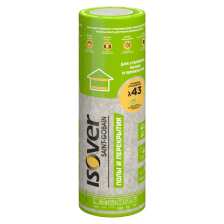 Утеплитель Isover Полы и Перекрытия 50 мм 20 м2 - изображение 8