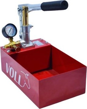 Испытательный гидропресс VOLL 2.20252 ручной насос  V-Test 25 - изображение 2