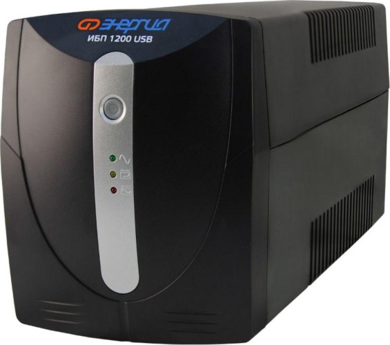 Источник бесперебойного питания ЭНЕРГИЯ 1200 USB компьютерный Е0201-0051 - изображение 3