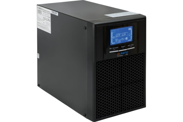 Источник бесперебойного питания ЭНЕРГИЯ Pro Online 1000 230В-24В Rack Tower Е0201-0075