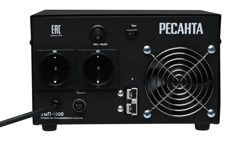 Источник бесперебойного питания  Ресанта УБП-1000 61/49/4 - изображение 4