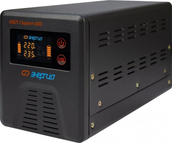 Источник бесперебойного питания ЭНЕРГИЯ Гарант  500 Е0201-0038 - изображение 2