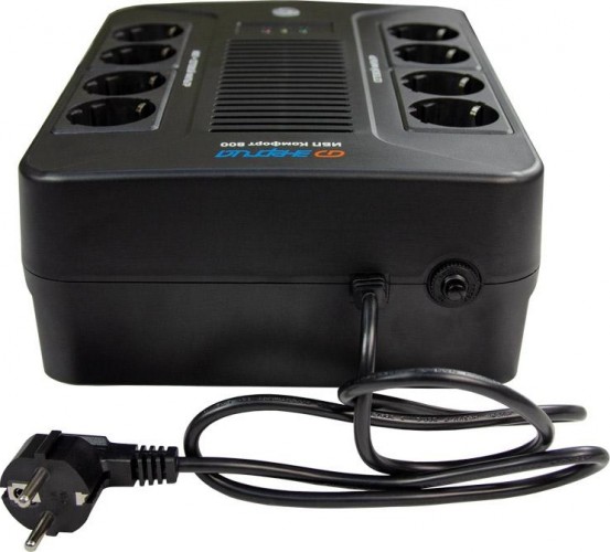 Источник бесперебойного питания ЭНЕРГИЯ Комфорт  800 Е0201-1001 - изображение 4