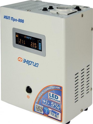 Источник бесперебойного питания ЭНЕРГИЯ Pro  800 Е0201-0028 - изображение 3