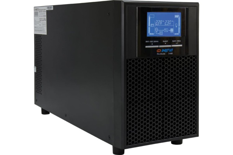 Источник бесперебойного питания ЭНЕРГИЯ Pro Online 3000 230В-72В Tower Е0201-0073