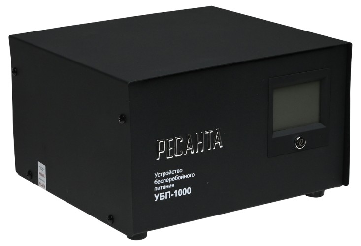 Источник бесперебойного питания  Ресанта УБП-1000 61/49/4 - изображение 2
