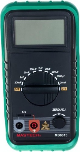 Измеритель емкости конденсаторов MASTECH MS6013 (c-метр) 13-2079 - изображение 2
