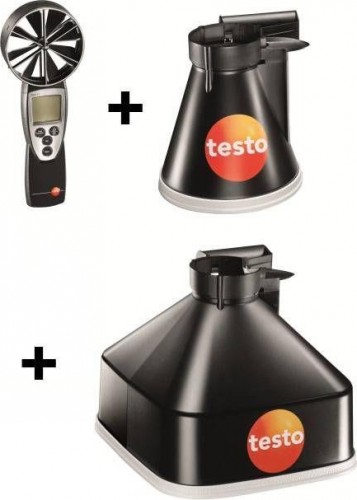 Измеритель скорости потока воздуха Testo 417 (с набором воронок) 0563 4171