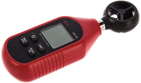 Измеритель скорости потока воздуха RGK AM-20 с поверкой 779289 - изображение 3