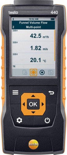 Измеритель скорости потока воздуха Testo 440 0560 4401
