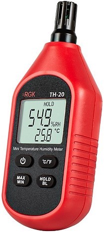 Измеритель скорости потока воздуха RGK TH-20 778619 - изображение 2