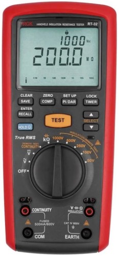 Измеритель сопротивления изоляции RGK RT-32 755252